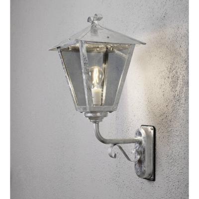 Applique murale ext&eacute;rieure Konstsmide Benu Up 100 W acier