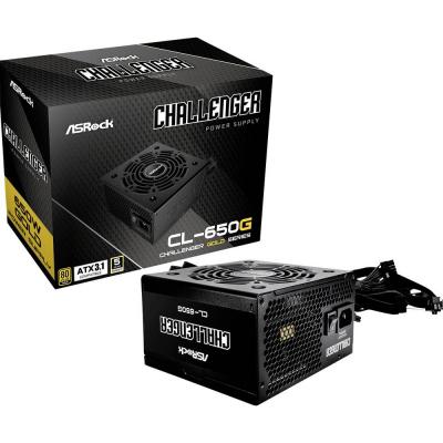ASROCK  Bloc D&acute;alimentation Cl-650g 650w 80 Plus Gold
