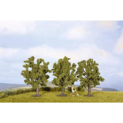 NOCH Assortiment darbres arbre fruitier  25510 45 &agrave; 45 mm vert 3 pc(s)