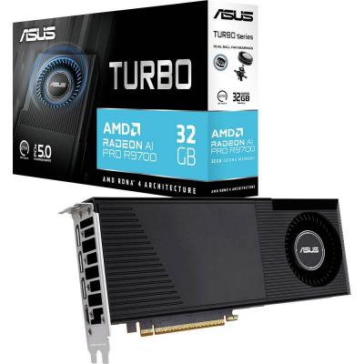 ASUS  Turbo Radeon AI PRO R9700, 32 GB GDDR6, PCIe 5.0 x16