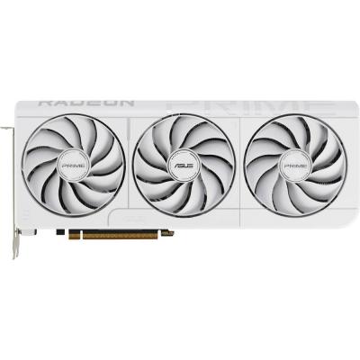 ASUS  Radeon RX 9070 XT PRIME WHITE OC Edition, Carte graphique