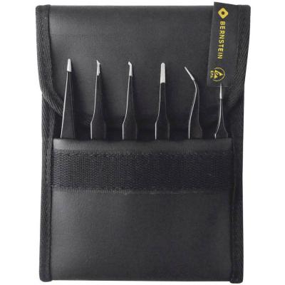 PAS DE MARQUE Bernstein 5-060 Lot de 6 pinces ESD pour CMS