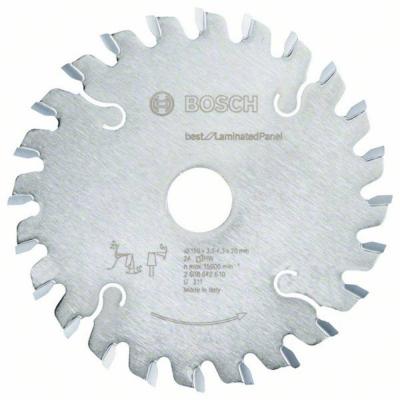 BOSCH ACCESSORIES Bosch Conique Vorritzblatt Id&eacute;al pour panneau stratifi&eacute; 120 x 20 24