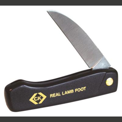 C.K  Couteau de poche, lame pied de mouton, (L)95 mm 0,000000 Noir