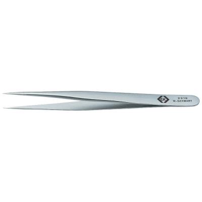 C.K.  T2319 Pince brucelle de pr&eacute;cision pointue, fine 120 mm