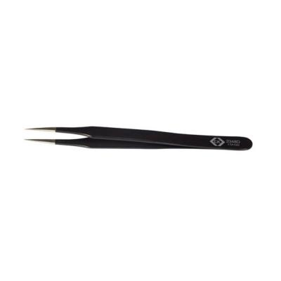 C.K Pince brucelle ESD . T2340D 3c SA-ESD pointue, plate 110 mm 1 pc(s)