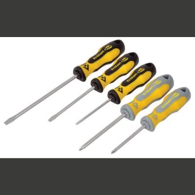 C.K Lot de tournevis 5 pi&egrave;ces vis &agrave; fente, vis Phillips . T4726 1 pc(s)
