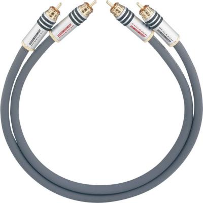 OEHLBACH C&acirc;ble audio RCA -  - NF14 MASTER SET - Gris - 2x1m