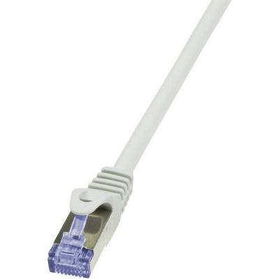 LOGILINK C&acirc;ble r&eacute;seau  CAT 6 S/FTP 0.25 m gris - CQ3012S - 0.25 m - gris - [1x RJ45 m&acirc;le - 1x RJ45 m&acirc;le] 