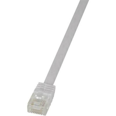 LOGILINK  c&acirc;ble r&eacute;seau (rj45) cat6 u utp blanc 2,00m gmbh cf2051u