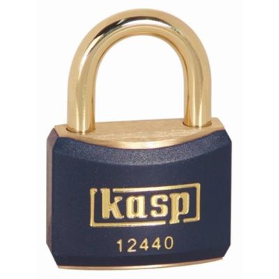 KASP Cadenas 40 mm avec serrure &agrave; cl&eacute;  K12440BLUD or-jaune