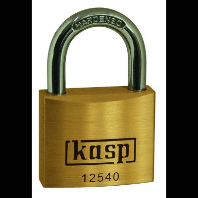 KASP Cadenas  K12530 or-jaune avec serrure &agrave; cl&eacute;