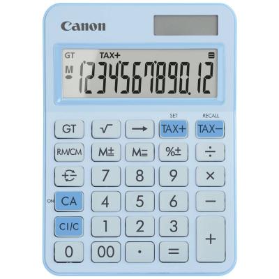 CANON  Calculatrice&nbsp;de bureau LS125KB - 12&nbsp;chiffres - Bleu