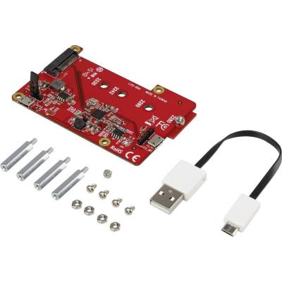 RENKFORCE Carte d'extension SSD M.2 SATA pour le Raspberry Pi 