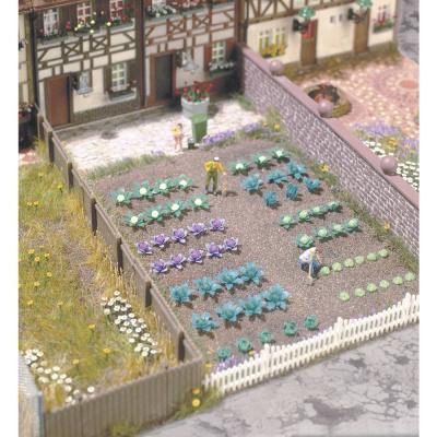 BUSCH  Cabbage and lettuce-H0 - Trains miniatures : d&eacute;cors