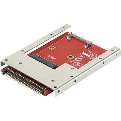 RENKFORCE Convertisseur dinterface 28554c162a [1x msata femelle - 1x ide m&acirc;le 44 p&ocirc;les] 1391543 