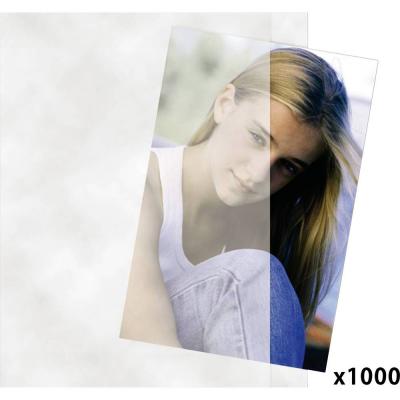 DAIBER  43007 Enveloppes &agrave; fen&ecirc;tre Argent, Transparent, Blanc