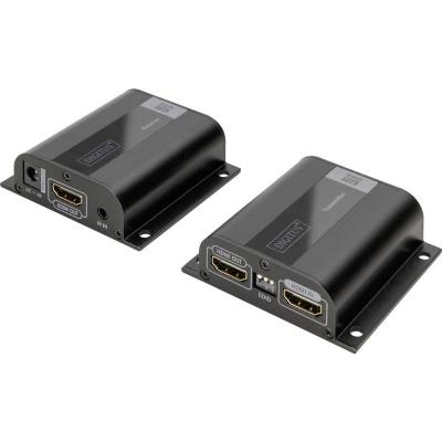 DIGITUS  Kit de rallonge HDMI, Full HD, 50 m DS-55100-1 Noir
