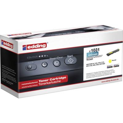  Edding toner remplace brother tn-245y compatible jaune 2200 18-1031