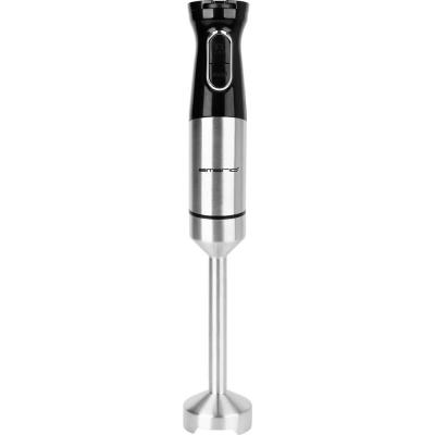 EMERIO Mixeur plongeant  1000 W avec 2 lames en acier inoxydable et protection anti-&eacute;claboussures