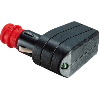 PROCAR Fiche allume-cigare coud&eacute;e &agrave; LED