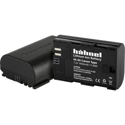 HAHNEL  HLE6 Batterie Li-Ion &eacute;quivalente Canon LP-E6 7,2V 1650 mAh