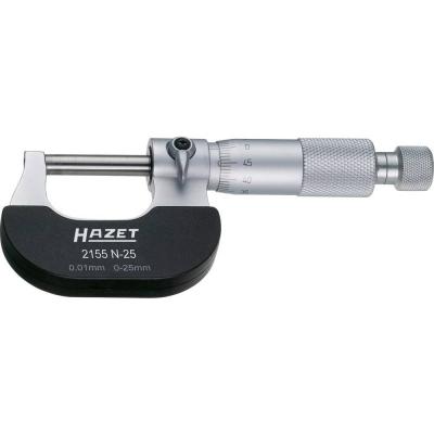 HAZET   2155N-25 Microm&egrave;tre 0 - 25 mm Lecture: 0.01 mm DIN 863-3