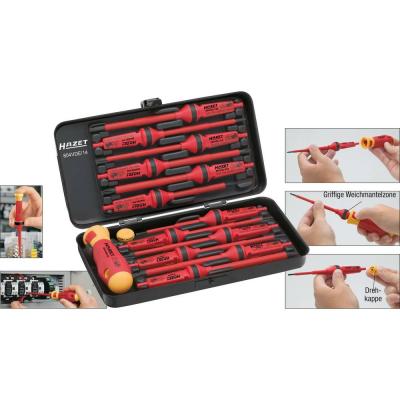 HAZET  804Vde/14 Set Tournevis &Eacute;lectricien