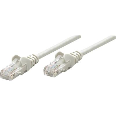 IC INTRACOM Intellinet 318921 c&acirc;ble de r&eacute;seau Gris 1 m Cat5e U/UTP (UTP) - Neuf