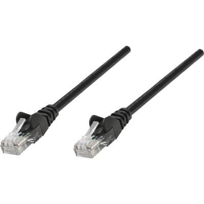 IC INTRACOM Intellinet 342063 c&acirc;ble de r&eacute;seau Noir 2 m Cat6 U/UTP (UTP)