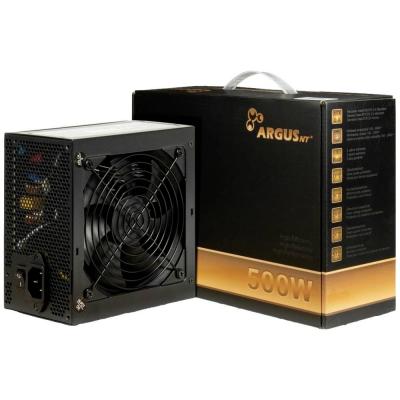 INTER TECH Inter-Tech ArgusNT BPS-500 unit&eacute; d''alimentation d''&eacute;nergie 500 W 20+4 pin ATX ATX Noir alimentation 