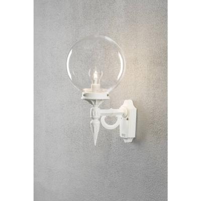 KONSTSMIDE  orion applique murale d'ext&eacute;rieur classique blanche, ip23