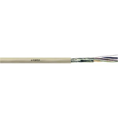 LAPP  1591301/1 C&acirc;ble t&eacute;l&eacute;phone J-Y(ST)Y 2 x 2 x 0.6 mm gris Marchandise vendue au m&egrave;tre 