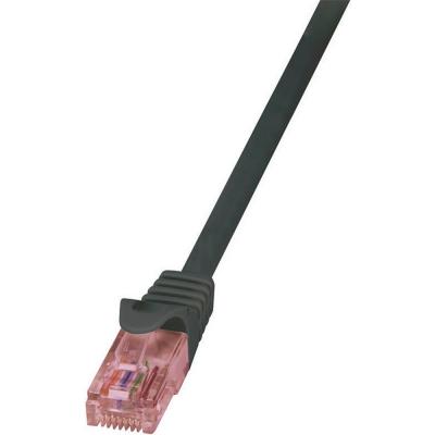 LOGILINK  c&acirc;ble r&eacute;seau (rj45) cat6 u utp noir 0,50m gmbh cq2023u
