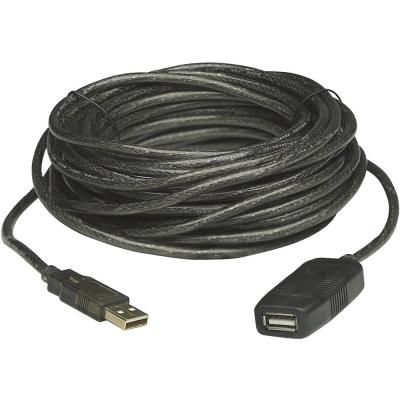MANHATTAN  C&acirc;ble USB USB 2.0 USB-A m&acirc;le, USB-A femelle 20.00 m noir 150958