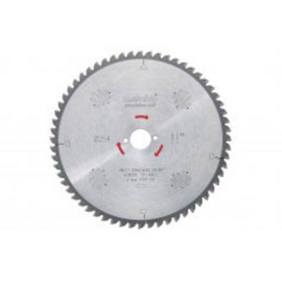  Metabo - lame de scie circulaire hw/ct 250x2,4x30 mm 60 wz 5&deg; n&eacute;g.