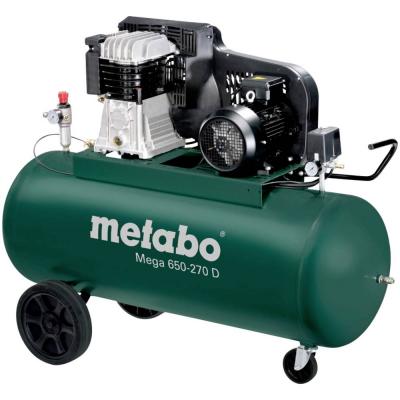 METABO  Mega 650-270 D-compresor 5,5 Litres Cv 270 Triphas&eacute; Courroies