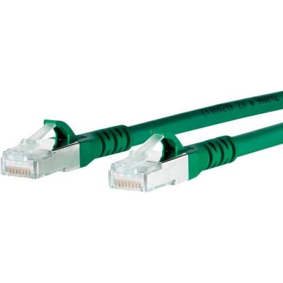 METZ CONNECT  C&acirc;ble de raccordement S/FTP vert 3,0 m Cat.6A 1308453055-E