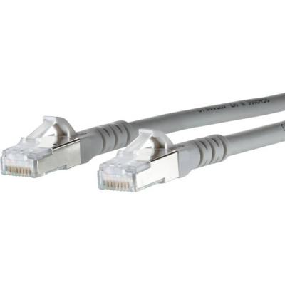 BTR c&acirc;ble r&eacute;seau Cat.6A WG26 2x RJ45 15,0m gris