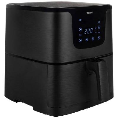 NOVA  180176 Friteuse &eacute;lectrique sans huile Aerofryer Fryer 5,5 Litres Noir mat