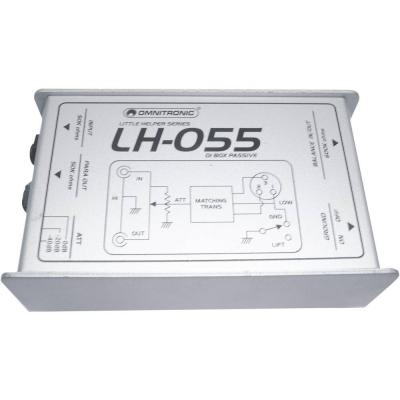 OMNITRONIC  LH-055 Bo&icirc;te de direct passive 1 canal
