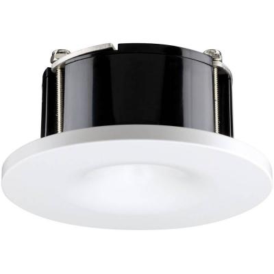PAULMANN Adaptateur encastrement pour suspensions, D.6.8cm, m&eacute;tal blanc, 
