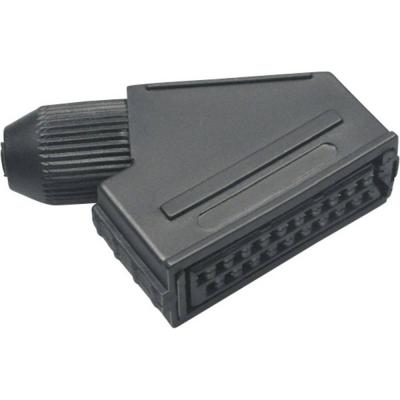 GENERIQUE BKL Electronic 0903014 P&eacute;ritel/Scart femelle, coud&eacute; Nombre de p&ocirc;les: 21 noir 1 pc(s)