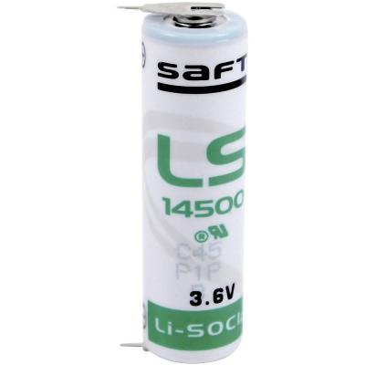 SAFT Pile sp&eacute;ciale R6 (AA) lithium LS145002PF picots &agrave; souder en U 3.6 V 2600 mAh 1 pc(s)