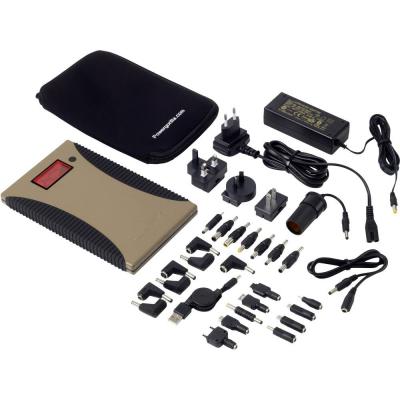 POWER TRAVELLER  Powergorilla Tactical Powerbank (batterie suppl&eacute;mentaire) 24000 mAh LiPo USB-A sable ext&eacute;rieur, affichage du statut 