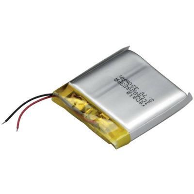 RENATA Accu LiPo (lithium-Polylmer) 28 x 25,5 x 6,4 mm ICP602823PA 3.7 V 350 mAh