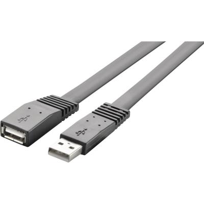 RENKFORCE C&acirc;ble USB USB 2.0 USB-A m&acirc;le, USB-A femelle 2.00 m noir tr&egrave;s flexible RF-4096134