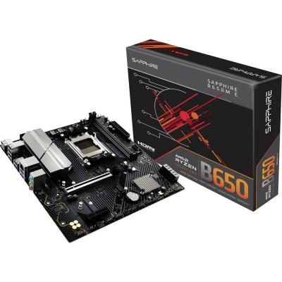 SAPPHIRE  B650M-E AMD B650 Emplacement AM5 micro ATX