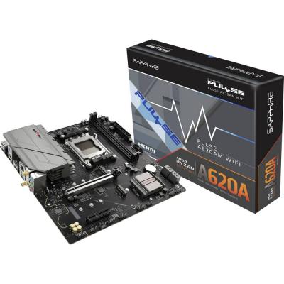 SAPPHIRE  PULSE A620AM AMD A620A Emplacement AM5 micro ATX
