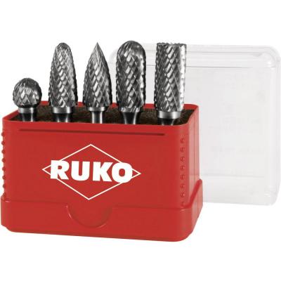  Set de 5 fraises hm de crabure ruko 12mm-fraiseuse, rabot